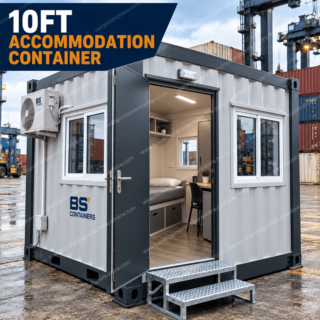 Buy 10ft Accommodation Container for sale