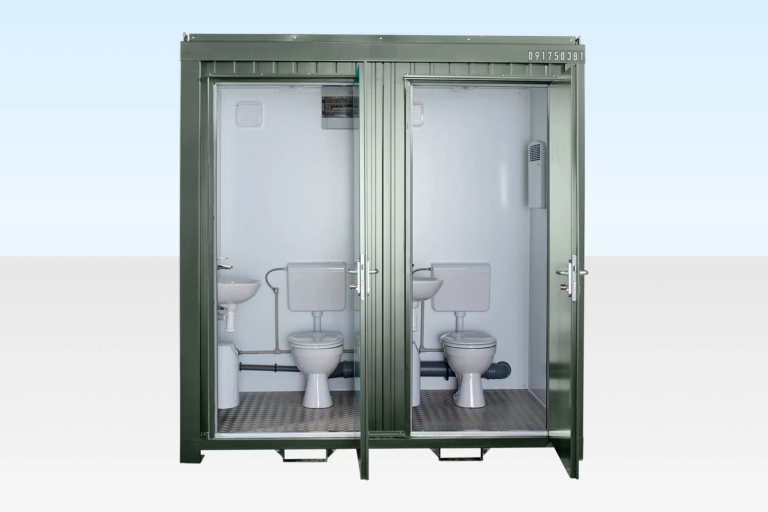 1+1 Double Mains Toilet 8Ft x 5Ft