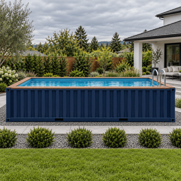 20 ft shipping container swimming pool