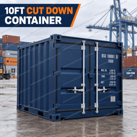 Buy 10ft cut down container