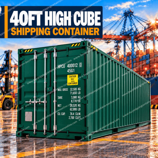 Buy 40FT High Cube Shipping Container in belarus