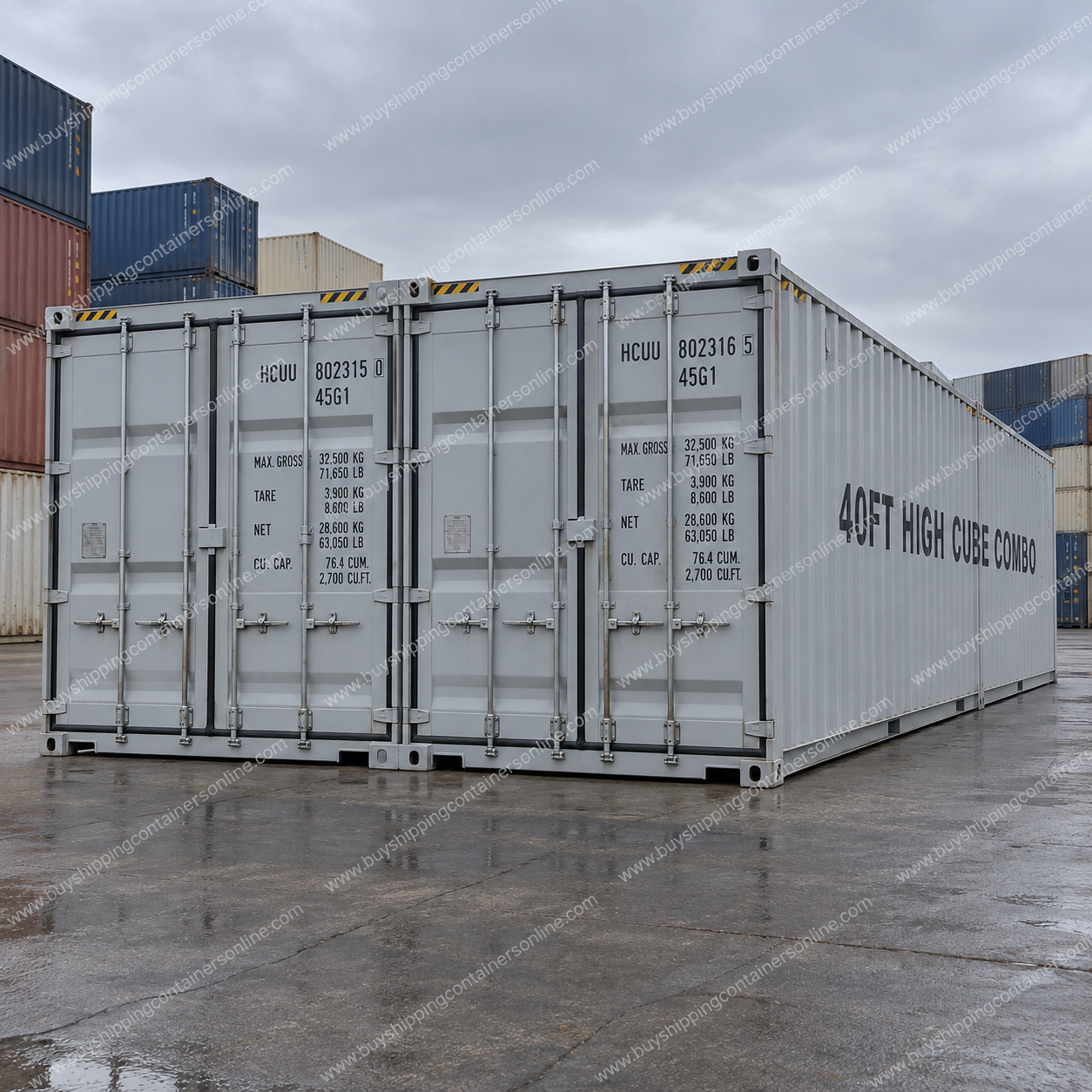 Combo shipping containers for sale
