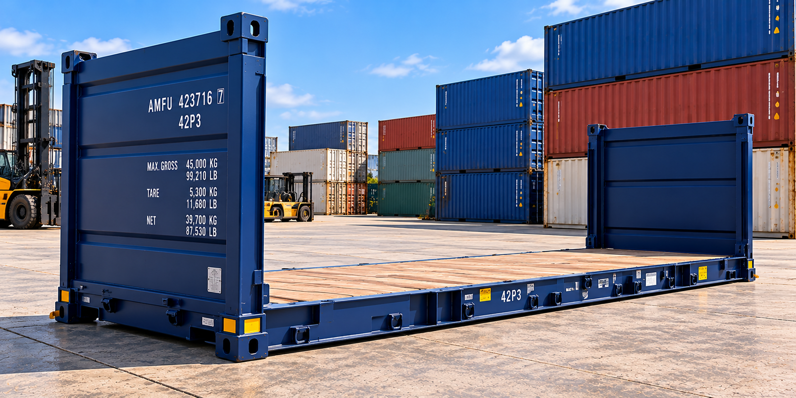 Flat Rack Containers for sale