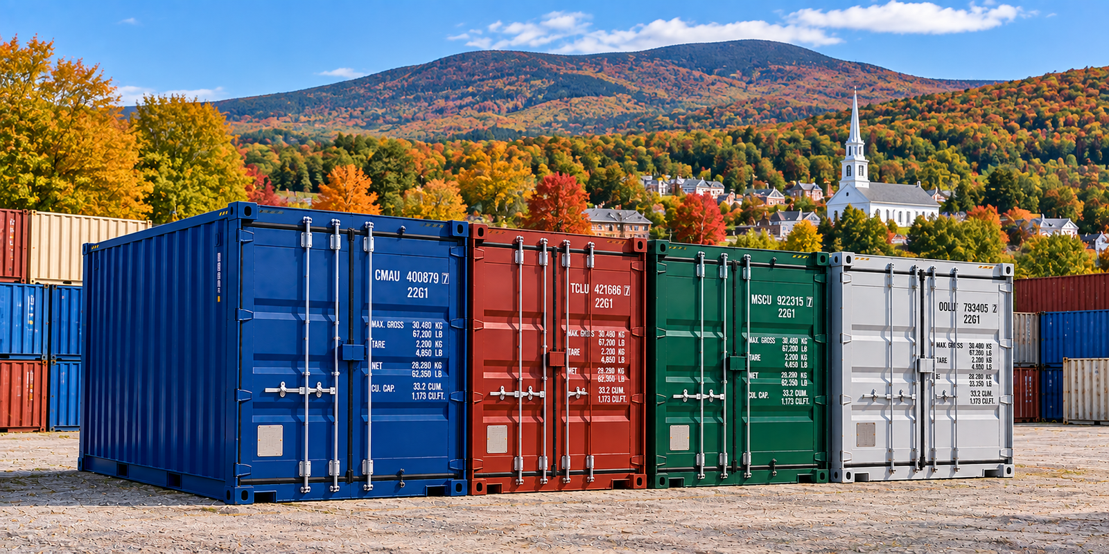 Shipping Containers for sale Vermont