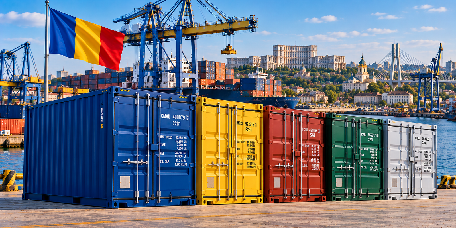Shipping containers for sale Romania