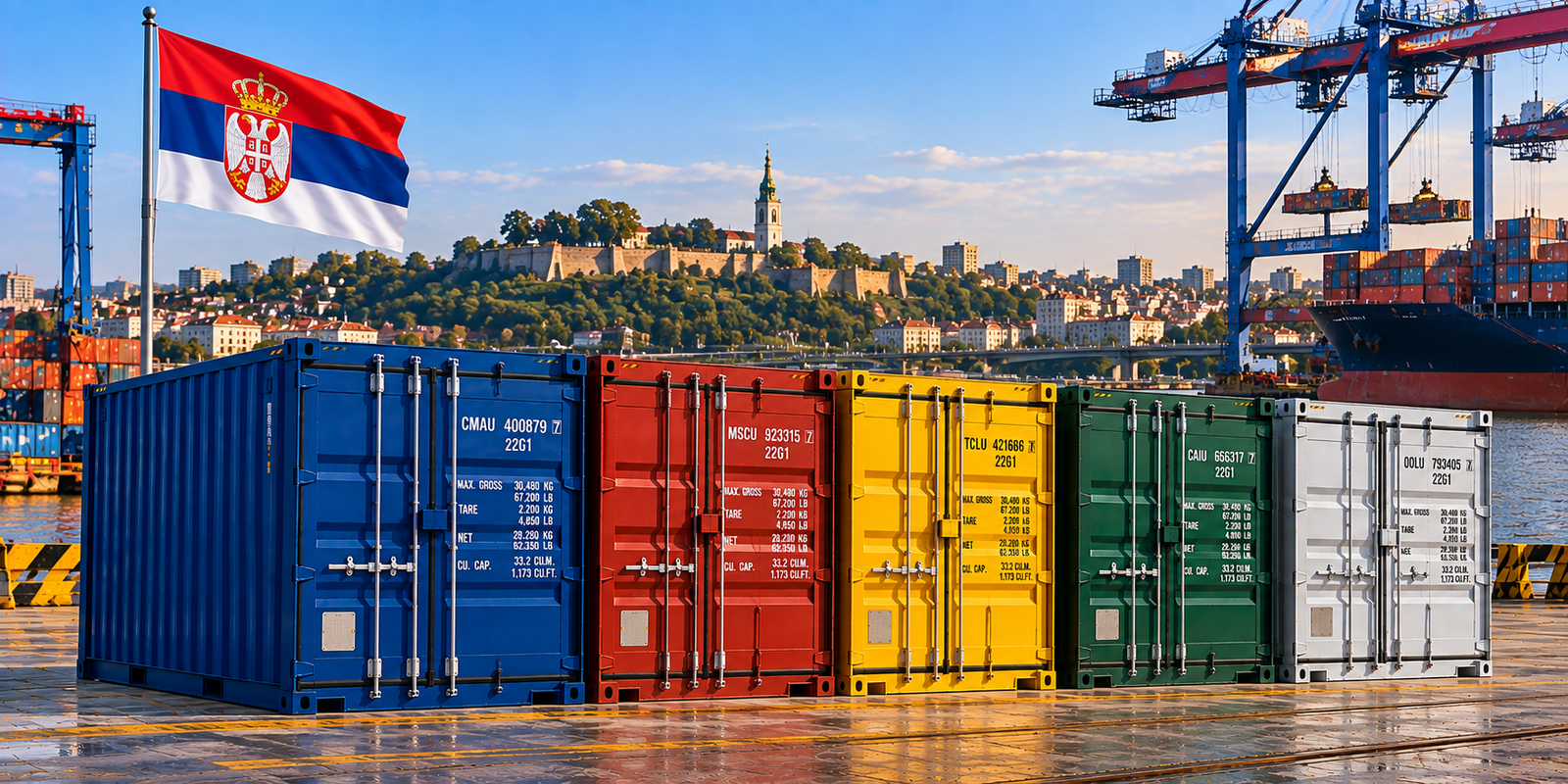 Shipping containers for sale Serbia
