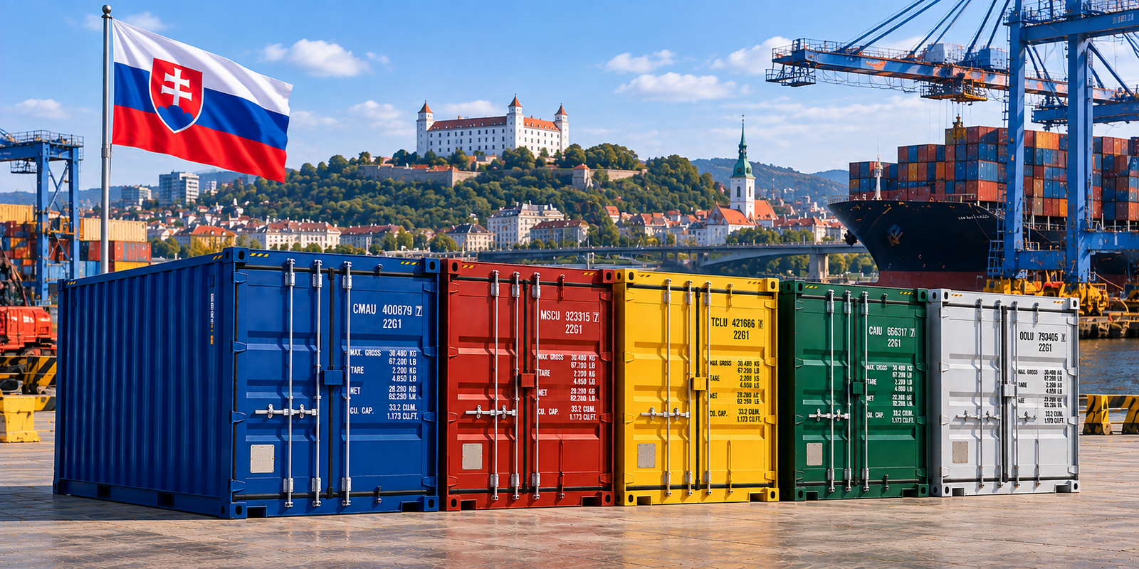 Shipping containers for sale Slovakia
