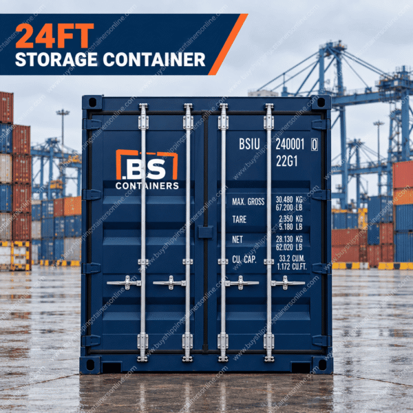 buy 24 ft storage container​ front