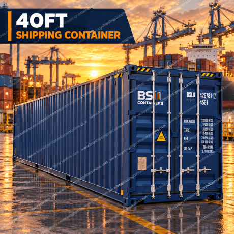 Buy 40 feet container for cargo and commercial storage