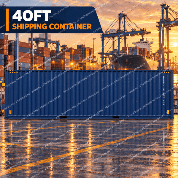 Buy 40 foot shipping container for commercial storage
