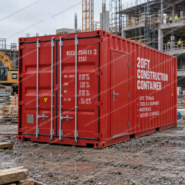 buy construction shipping containers california​ online