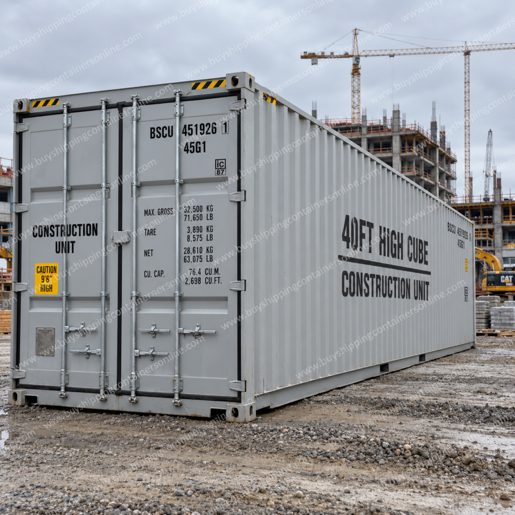 construction shipping containers california​ for sale